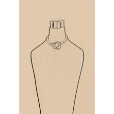 Artigiana Fiorentina Bigiotteria - Collana ottone dorato