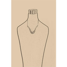 Artigiana Fiorentina Bigiotteria - Collana ottone dorato