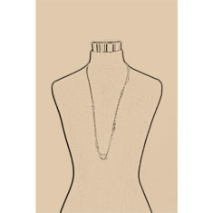 Artigiana Fiorentina Bigiotteria - Collana ottone dorato