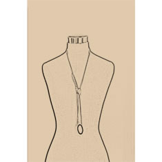 Artigiana Fiorentina Bigiotteria - Collana ottone dorato
