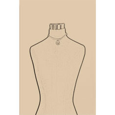 Artigiana Fiorentina Bigiotteria - Collana ottone dorato