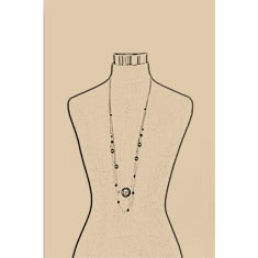 Artigiana Fiorentina Bigiotteria - Collana legno