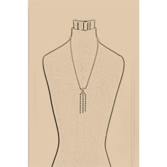 Artigiana Fiorentina Bigiotteria - Collana ottone dorato