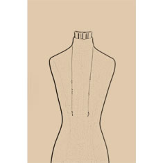 Artigiana Fiorentina Bigiotteria - Collana ottone dorato