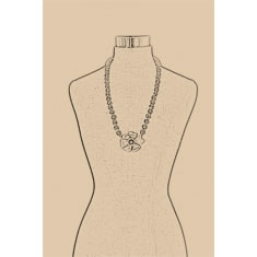 Artigiana Fiorentina Bigiotteria - Collana galalite