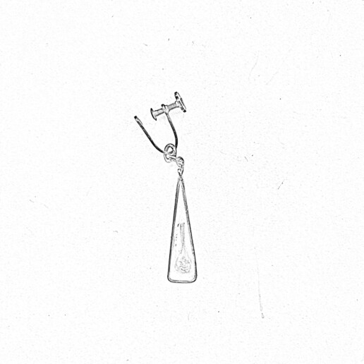 Artigiana Fiorentina Bigiotteria - Orecchino plastica