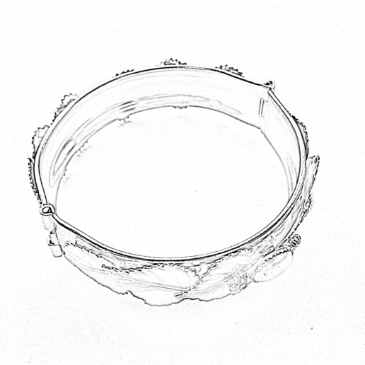 Artigiana Fiorentina Bigiotteria - Bracciale ottone dorato