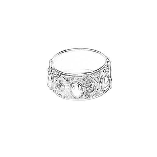 Artigiana Fiorentina Bigiotteria-bracciale ottone stampato