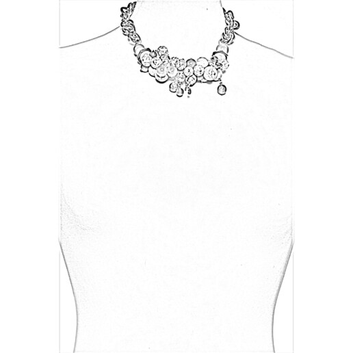 Artigiana Fiorentina Bigiotteria- collana ottone stampato