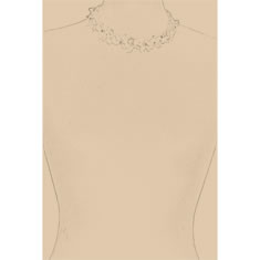 Artigiana Fiorentina Bigiotteria- Collana plastica verniciata
