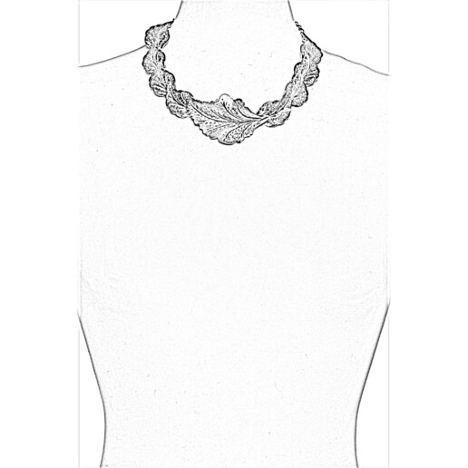 Artigiana Fiorentina Bigiotteria- collana ottone stampato