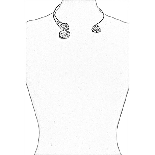 Artigiana Fiorentina Bigiotteria- collana ottone stampato