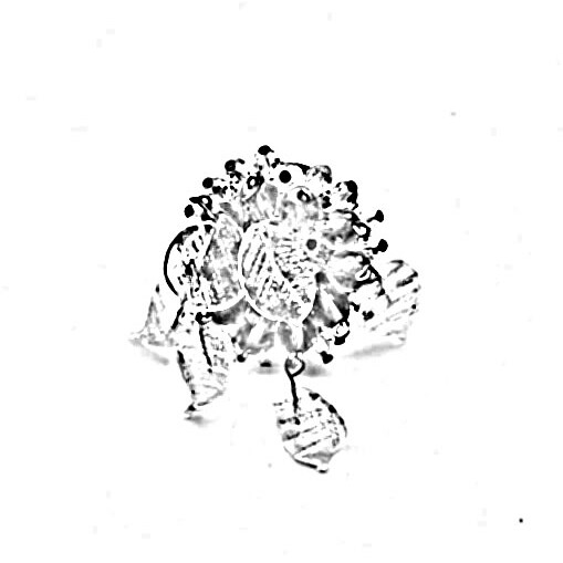 Artigiana Fiorentina Bigiotteria - Spilla mezzi cristalli