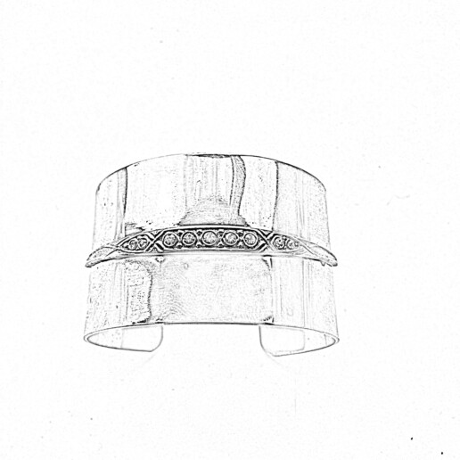 Artigiana Fiorentina Bigiotteria - Bracciale ottone dorato