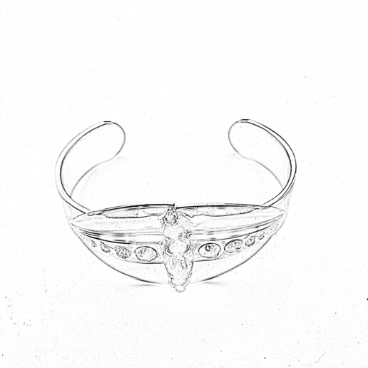 Artigiana Fiorentina Bigiotteria - Bracciale ottone dorato
