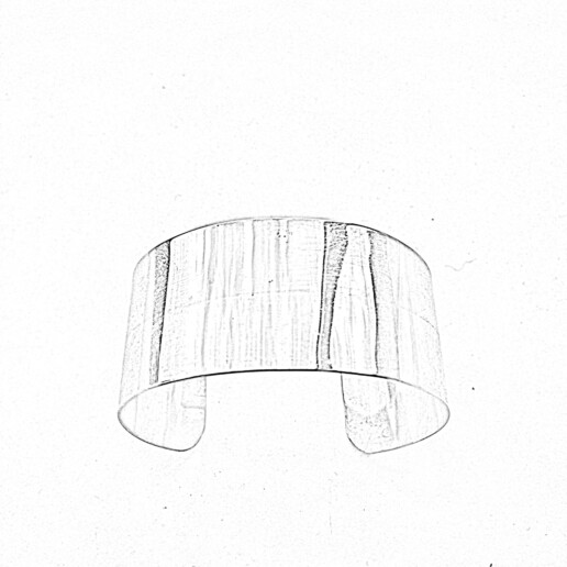 Artigiana Fiorentina Bigiotteria - Bracciale ottone dorato