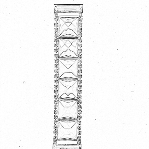 Artigiana Fiorentina Bigiotteria - Bracciale ottone dorato