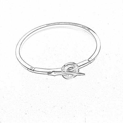 Artigiana Fiorentina Bigiotteria - Bracciale ottone dorato