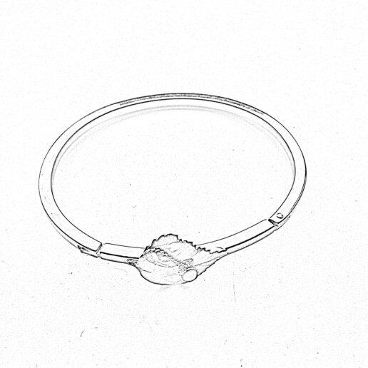 Artigiana Fiorentina Bigiotteria - Bracciale ottone dorato