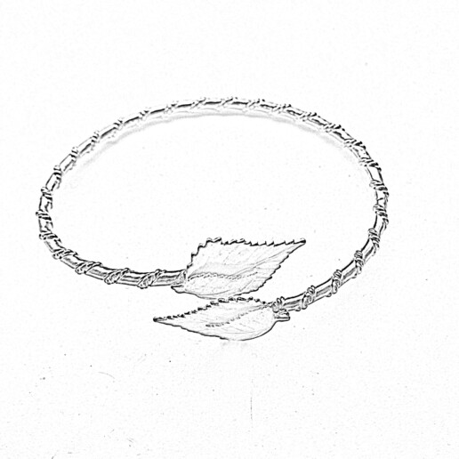 Artigiana Fiorentina Bigiotteria - Bracciale ottone dorato