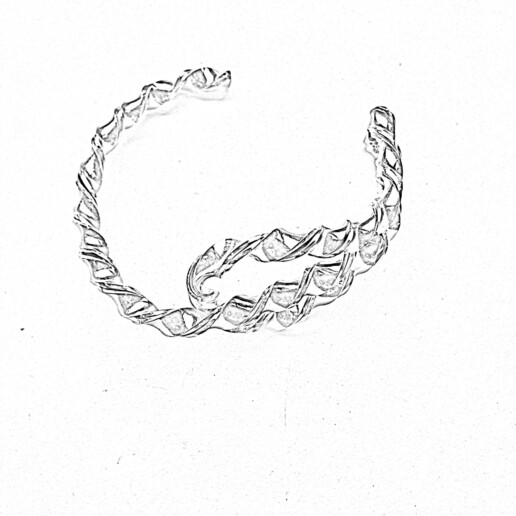 Artigiana Fiorentina Bigiotteria - Bracciale ottone dorato