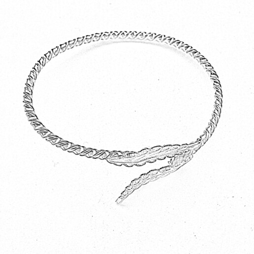 Artigiana Fiorentina Bigiotteria - Bracciale ottone dorato