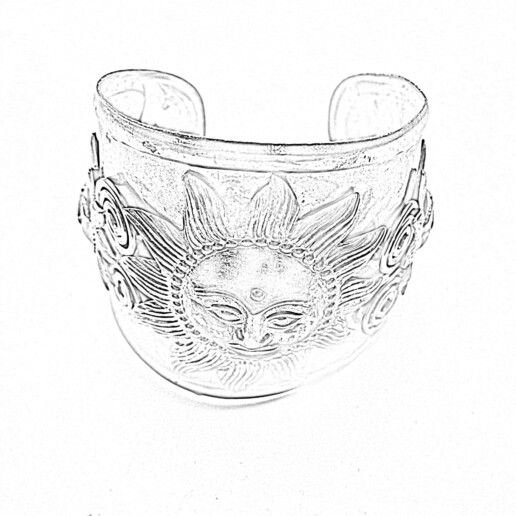 Artigiana Fiorentina Bigiotteria - Bracciale ottone dorato