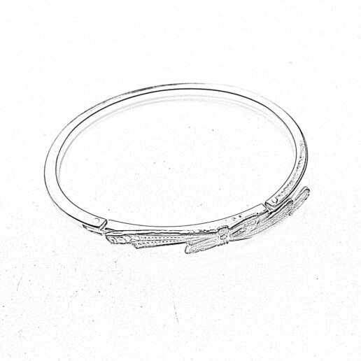 Artigiana Fiorentina Bigiotteria - Bracciale ottone dorato