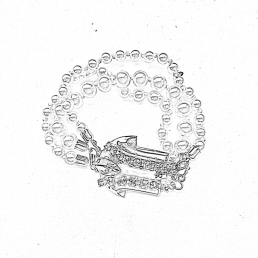 Artigiana Fiorentina Bigiotteria - Bracciale ottone dorato