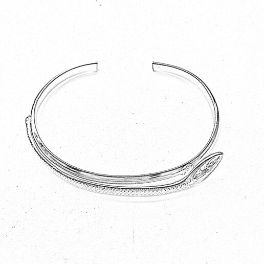 Artigiana Fiorentina Bigiotteria - Bracciale ottone dorato