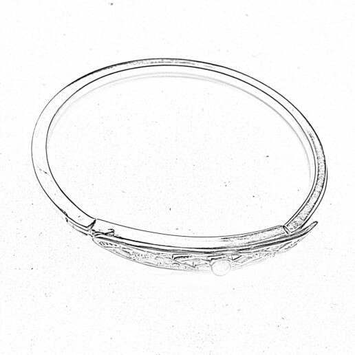 Artigiana Fiorentina Bigiotteria - Bracciale ottone dorato