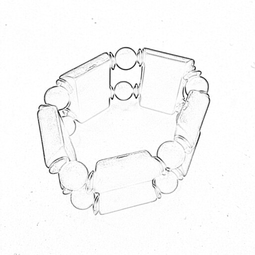 Artigiana Fiorentina Bigiotteria - Bracciale galalite