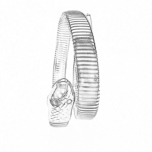 Artigiana Fiorentina Bigiotteria - Bracciale ottone dorato