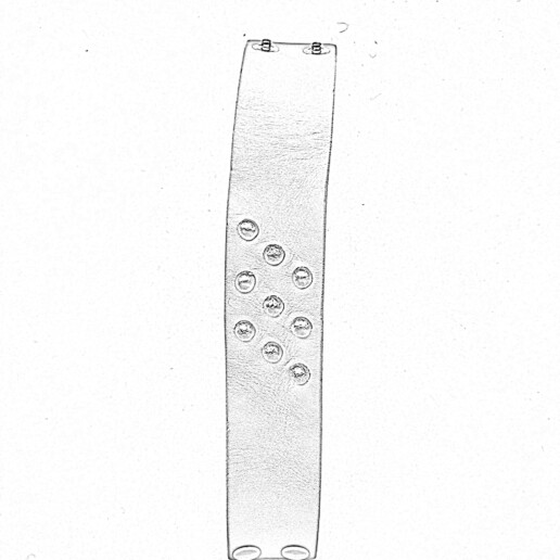 Artigiana Fiorentina Bigiotteria - Bracciale ottone dorato