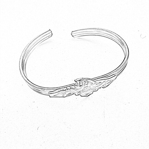Artigiana Fiorentina Bigiotteria - Bracciale ottone dorato