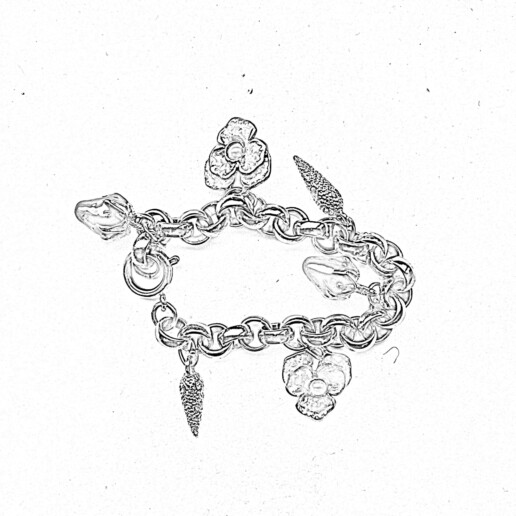 Artigiana Fiorentina Bigiotteria - Bracciale ottone dorato