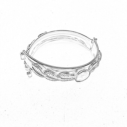 Artigiana Fiorentina Bigiotteria - Bracciale ottone dorato