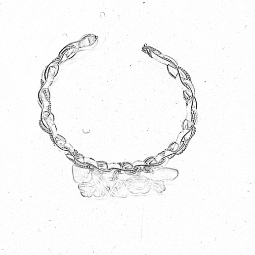 Artigiana Fiorentina Bigiotteria - Bracciale ottone dorato