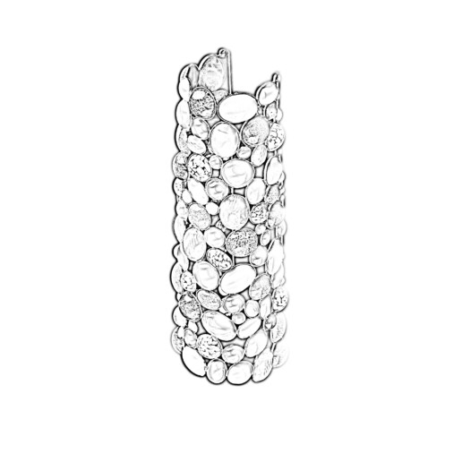 Artigiana Fiorentina Bigiotteria- bracciale ottone stampato