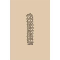Artigiana Fiorentina Bigiotteria-bracciale ottone nichelato