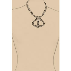 Artigiana Fiorentina Bigiotteria - Collana ottone dorato