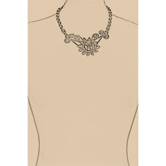 Artigiana Fiorentina Bigiotteria - Collana ottone dorato