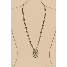 Artigiana Fiorentina Bigiotteria - Collana ottone dorato