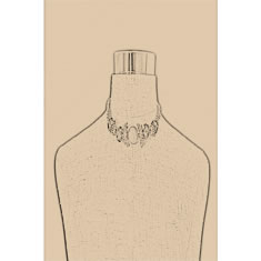 Artigiana Fiorentina Bigiotteria - Collana ottone dorato
