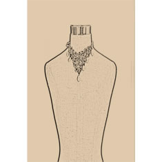 Artigiana Fiorentina Bigiotteria - Collana ottone dorato