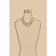 Artigiana Fiorentina Bigiotteria - Collana ottone dorato