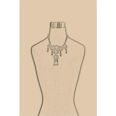 Artigiana Fiorentina Bigiotteria - Collana ottone dorato