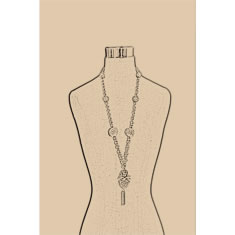 Artigiana Fiorentina Bigiotteria - Collana ottone dorato
