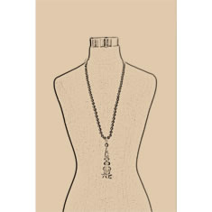 Artigiana Fiorentina Bigiotteria - Collana ottone dorato
