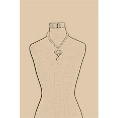 Artigiana Fiorentina Bigiotteria - Collana ottone dorato